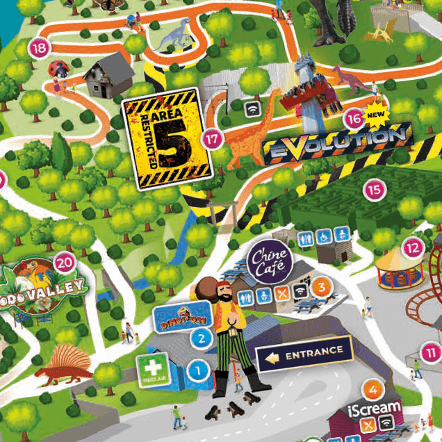 Park Map | Blackgang Chine